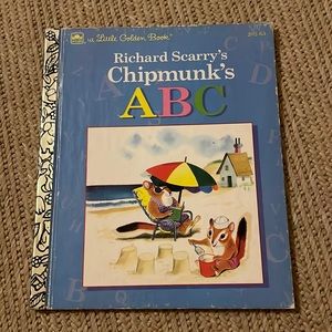 Richard Scarry’s Chipmunk’s ABC book